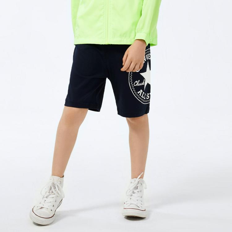 CONVERSE 匡威 兒童褲子 藏青藍