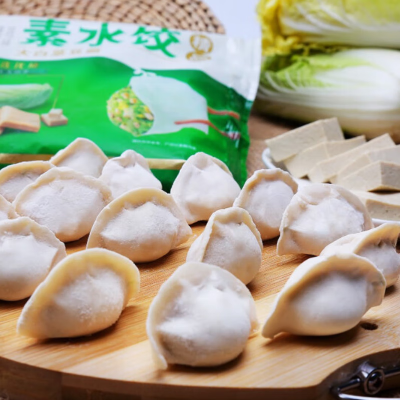 plus會員:三全灌湯水餃 香菇青菜素水餃30個450g＊10件