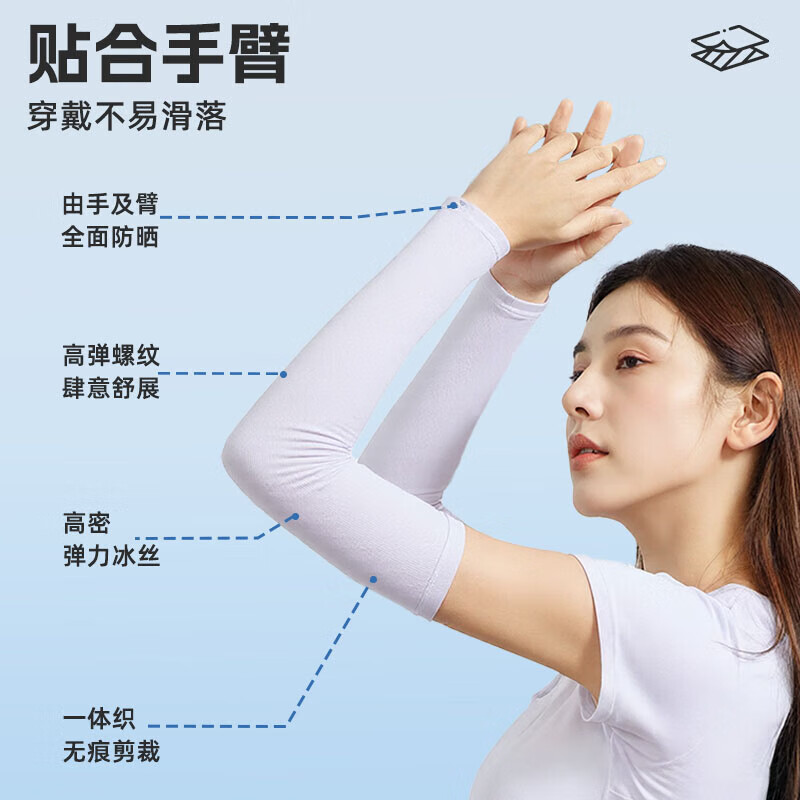 防曬冰袖 1雙