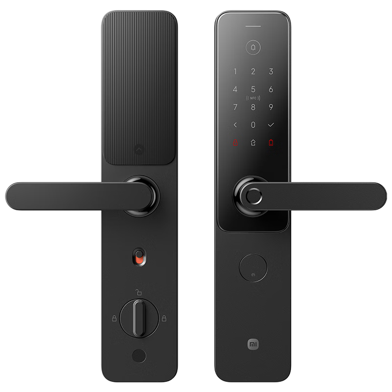 再降價、plus會員：小米智能門鎖 E30 C級鎖芯 指紋鎖電子鎖家用門鎖 防盜門鎖密碼鎖