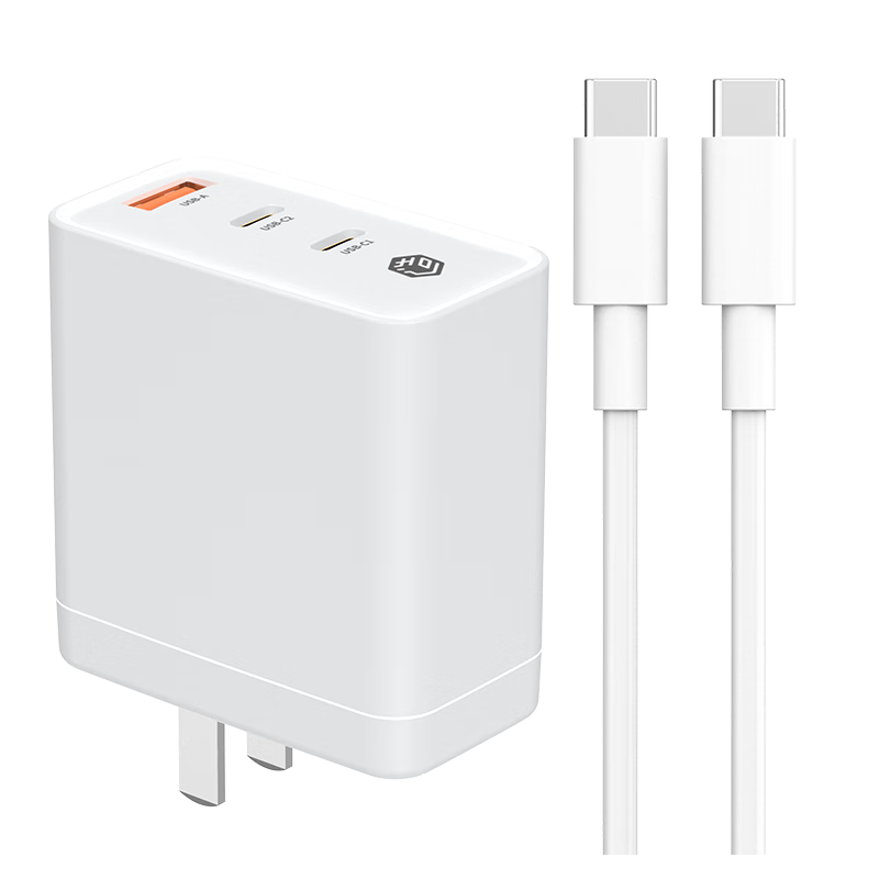京東京造65W氮化鎵筆記本蘋果iphone充電器套裝