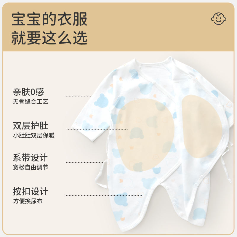88VIP會員：嬰蓓依 yinbeeyi H1502 嬰兒保暖蝴蝶衣