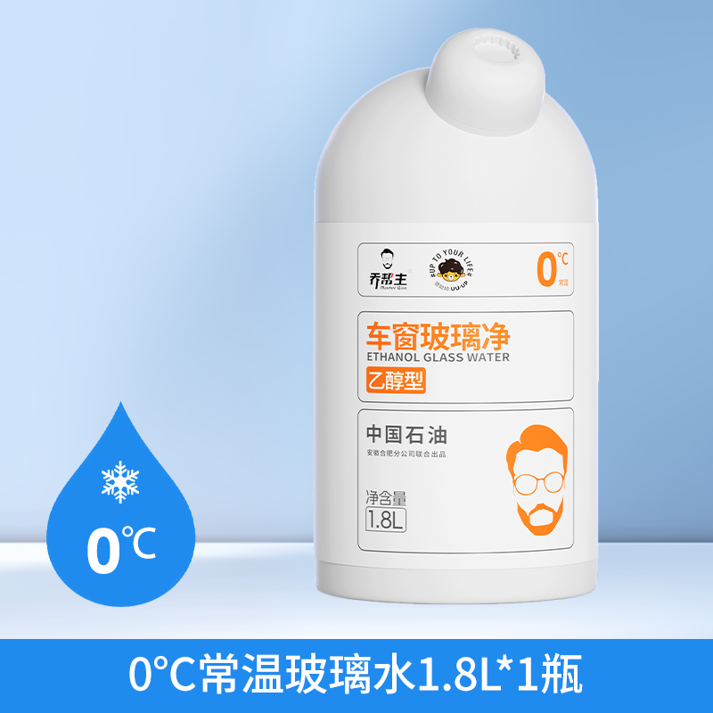 喬幫主 乙醇玻璃水 0°C 安全去污潔凈無痕 1瓶裝