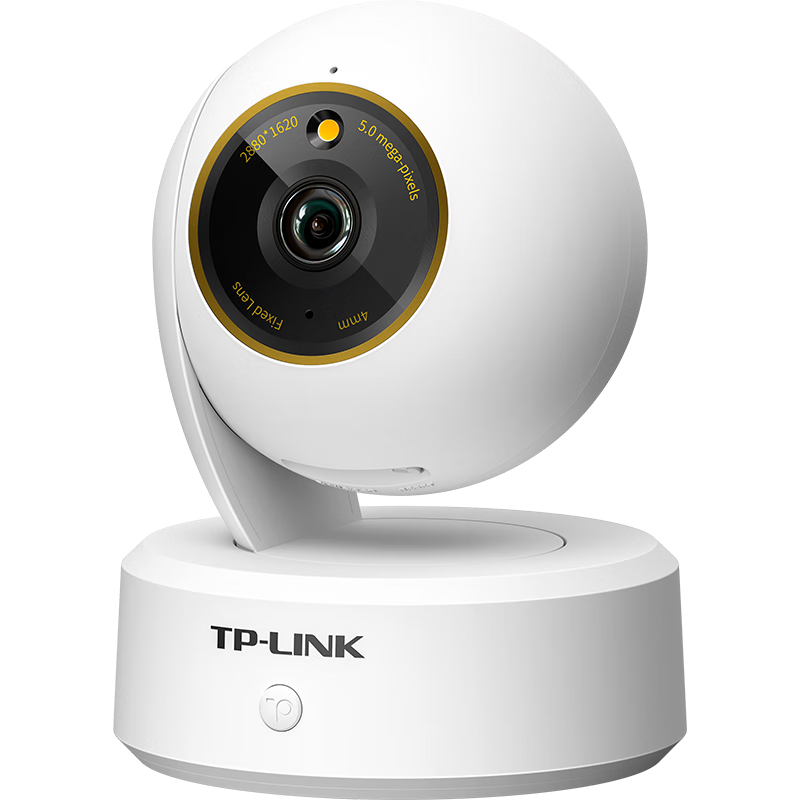 普聯（TP-LINK）500萬全彩智能攝像頭 家用監控器360度夜視全景室內無線 手機遠程通話寶寶寵物安防 IPC45AW Plus