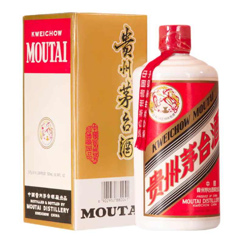 plus會員、再降價:茅臺（MOUTAI）飛天 醬香型白酒 43度 500ml 單瓶裝【名酒鑒真】