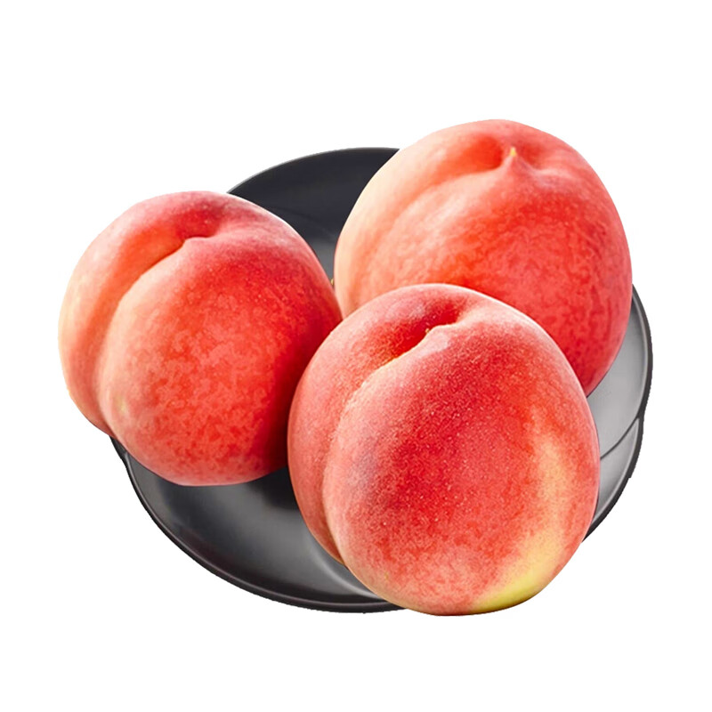 PLUS會(huì)員：京鮮生 水蜜桃2.5kg 單果200g以上 甜甜鮮桃子 生鮮時(shí)令水果