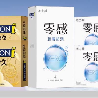 杰士邦 避孕套零感10+黃金持久2 共12只