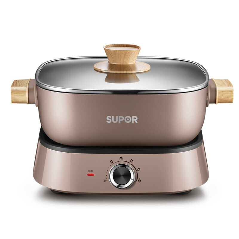 PLUS會員:蘇泊爾（SUPOR）分體式電熱鍋 5升H2727FK622