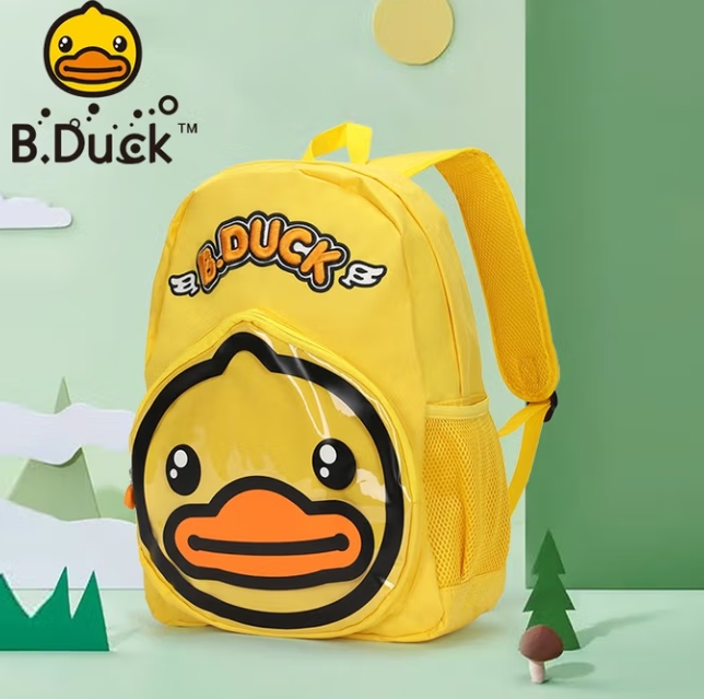 B.Duck小黃鴨 兒童雙肩學生卡通背包