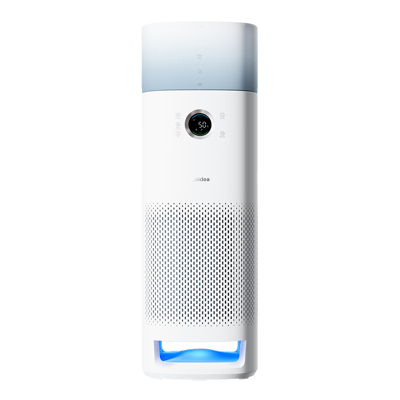 plus、國補：美的（Midea） 空氣凈化器加濕器家用除甲醛除煙味異味過敏源寵物吸貓毛空氣消毒機森林家