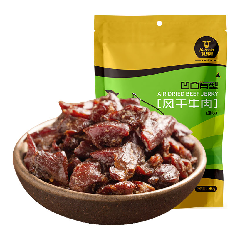 科爾沁 凹凸有型 風干牛肉 原味200g