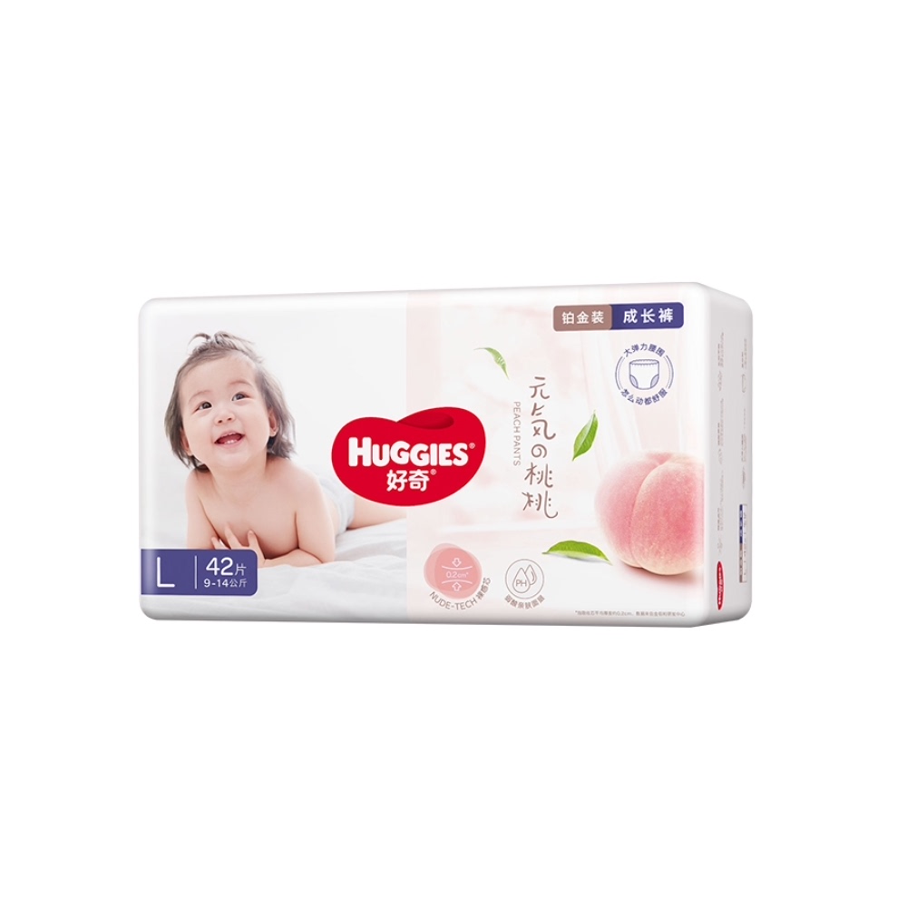 88VIP會員：HUGGIES 好奇 鉑金裝系列 拉拉褲 L42片