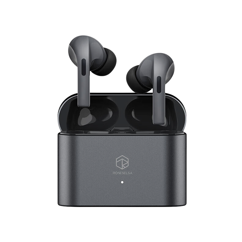 弱水時(shí)砂 rose technics Earfree i5 入耳式真無(wú)線主動(dòng)降噪藍(lán)牙耳機(jī) 武士灰