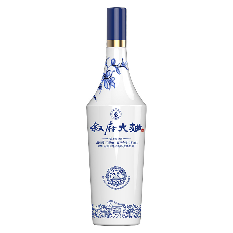 敘府 青花大曲 45%vol 濃香型白酒 450ml 單瓶裝