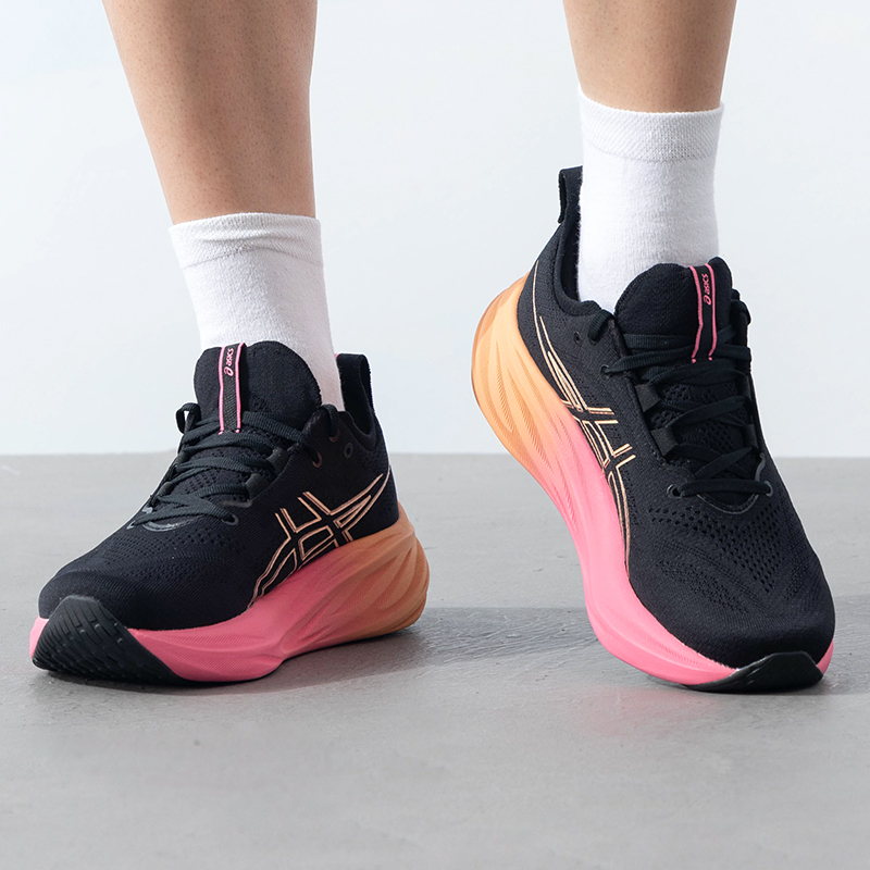 88VIP會員：ASICS 亞瑟士 GEL-NIMBUS 男款跑步鞋 1011B996-002