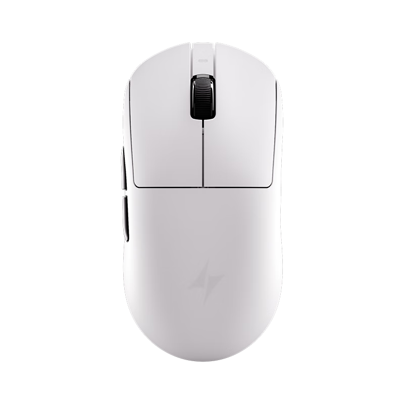 plus：ATK 蜻蜓A9無線游戲鼠標電競辦公鼠標 有線/藍牙/2.4G/星閃三模連接輕量化對稱極簡工學 A9 白色