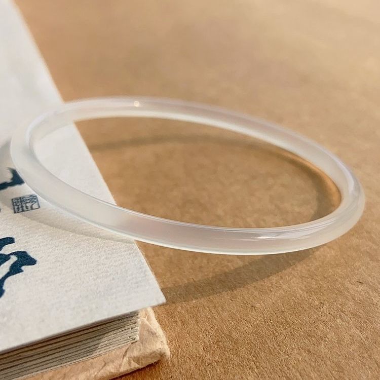 晶鑲玉 冰種瑪瑙手鐲白月光荔枝凍鐲子國(guó)風(fēng)飾品手飾送女友禮物叮當(dāng)鐲清歡