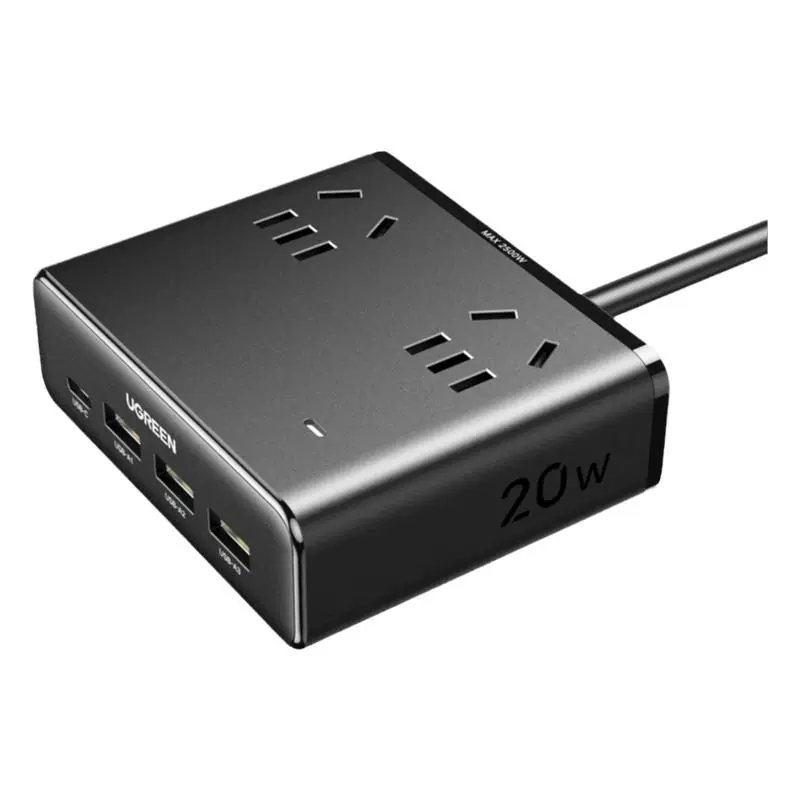 綠聯 S6魔盒插座多功能轉換器20W