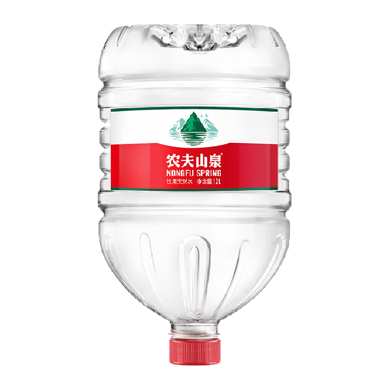 NONGFU SPRING 農(nóng)夫山泉 深圳至快2小時(shí)農(nóng)夫山泉飲用天然水非礦泉水12L一次性包裝水弱堿性