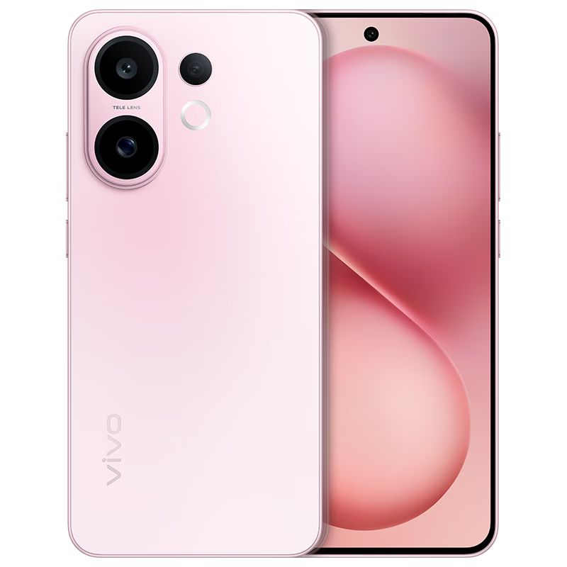 vivo S30 12GB+256GB 桃桃粉 國家補貼 多彩輕薄直屏 超級潛望長焦 學生 live圖 AI手機