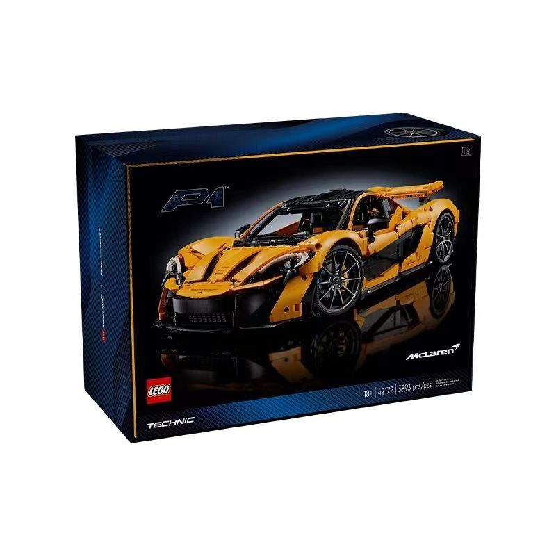 樂高 LEGO 站內史低-LEGO樂高科技機械組-42172-邁凱倫 P1-跑車超跑拼搭積木玩具禮物