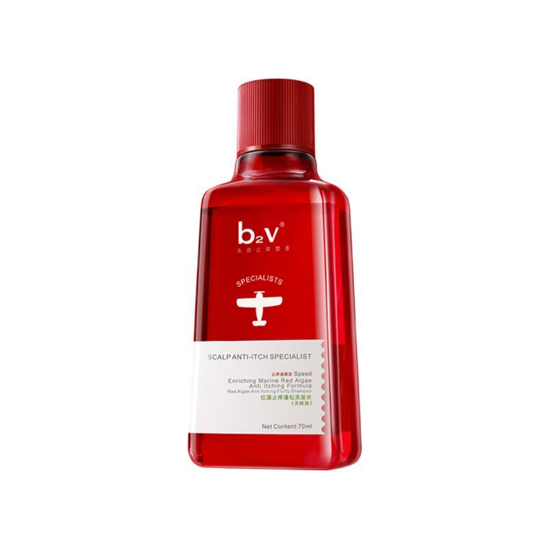 B2V 紅藻止癢蓬松無硅油洗發水 70ml