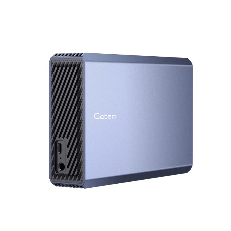 捷移移動硬盤大容量3.5英寸企業級桌面存儲高速Type-C3.1接口CMR垂直式機械硬盤電腦外置辦公游戲硬盤 企業級移動硬盤12TB