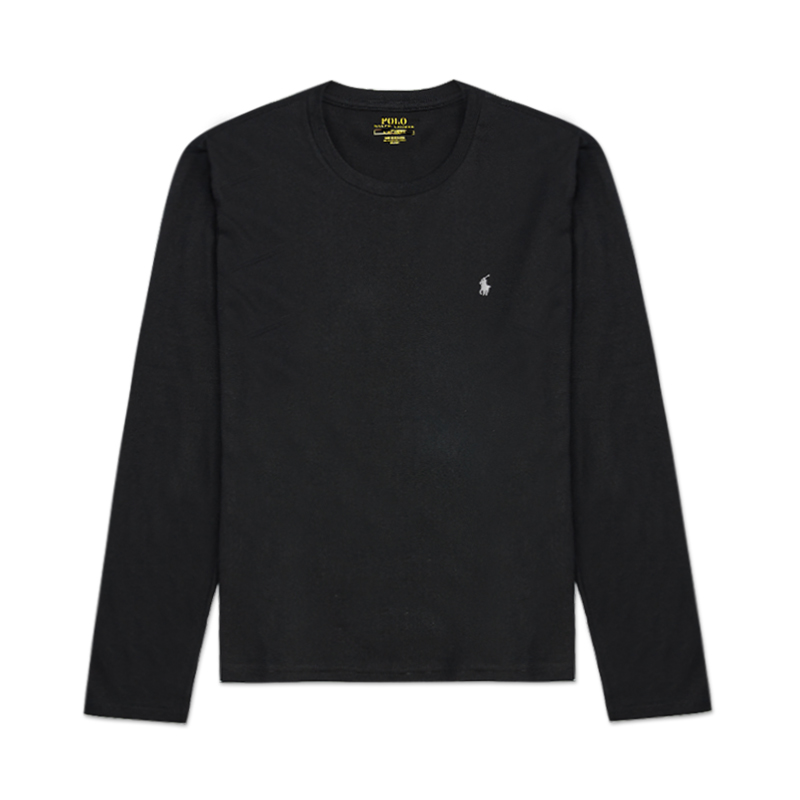 RALPH LAUREN 拉夫勞倫 PRL 男士小馬標(biāo)純色圓領(lǐng)短袖T恤