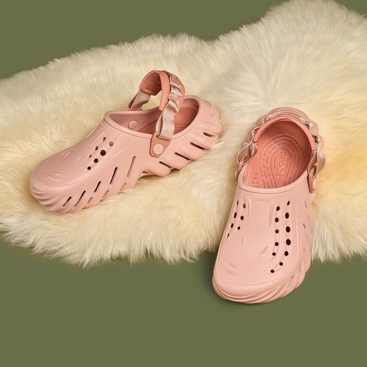 crocs 卡駱馳 檀健次同款波波洞洞鞋舒適百搭男戶外沙灘鞋包頭拖鞋女鞋