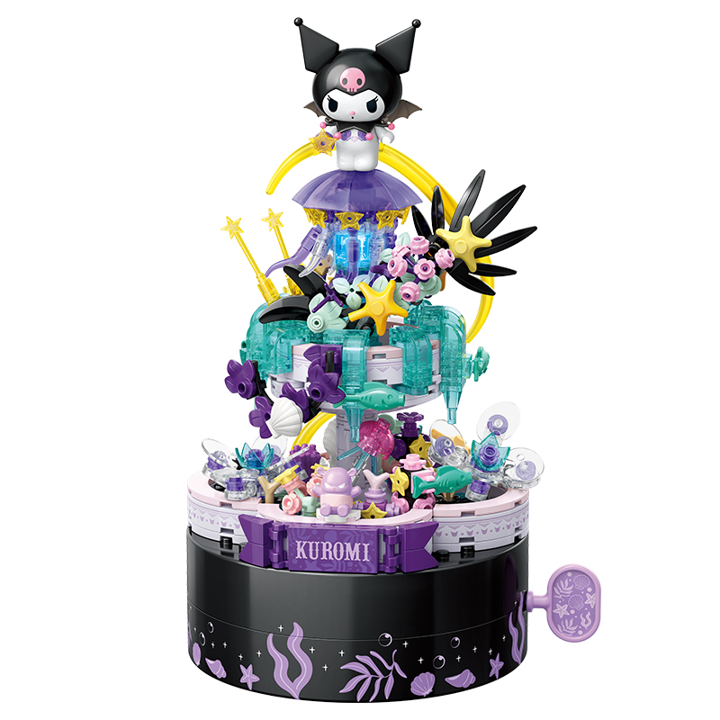 新品發(fā)售：TOPTOY 三麗鷗家族 秘境精靈系列 TC2707 酷洛米 海洋精靈 音樂盒