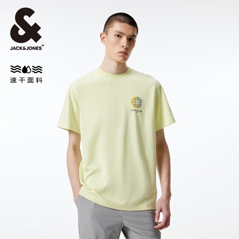 plus：杰克·瓊斯（JACK&JONES）夏季男裝半袖上衣短袖T恤