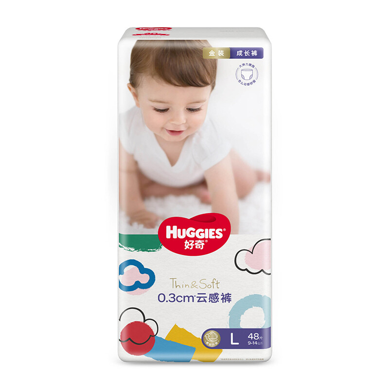 HUGGIES 好奇 金裝系列 拉拉褲 L48片