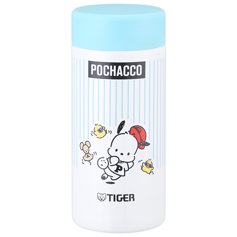 虎牌（TIGER）迷你保溫杯三麗鷗帕恰狗口袋杯學生杯MMP-L20C-WY 200ML