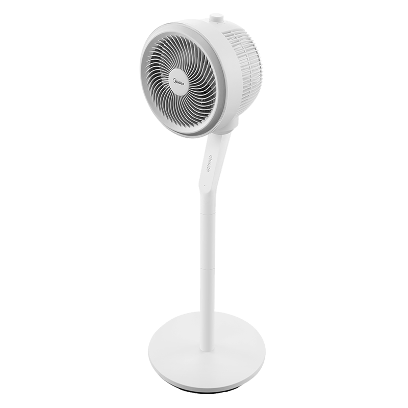 美的（Midea）空氣循環扇電風扇落地扇立式輕音節能家用風扇低噪大風量轉頁扇臥室宿舍搖頭循環輕羽扇國家補貼 【香薰驅蚊 99.9抗菌率】新款GAI24KL