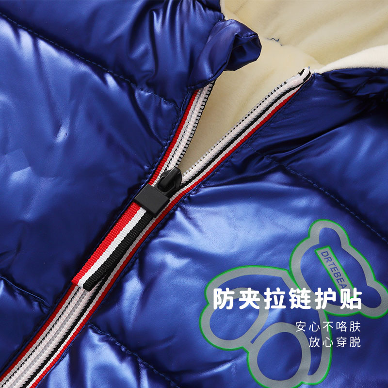 88VIP會員：Miiow 貓人 兒童棉服冬季2022新款洋氣寶寶外套男童秋冬裝女大童棉衣棉襖