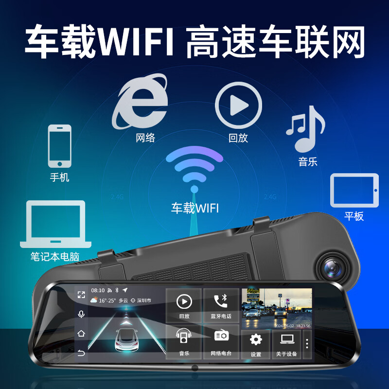 30日20點：丁威特 遠程手機監(jiān)控高清行車記錄儀32G卡