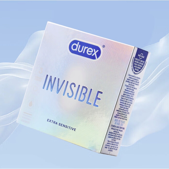 值選：durex 杜蕾斯 AIR至薄幻隱 安全套 3片+贈同款3片 到手共6只