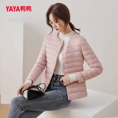 yaya 鴨鴨 2024秋冬新款輕薄款羽服外套