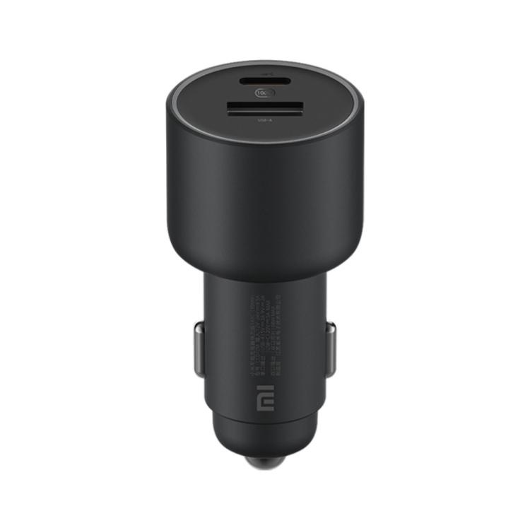 小米 Xiaomi 車(chē)載充電器快充版1A1C 100W智能車(chē)充手機(jī)充電器雙快充口