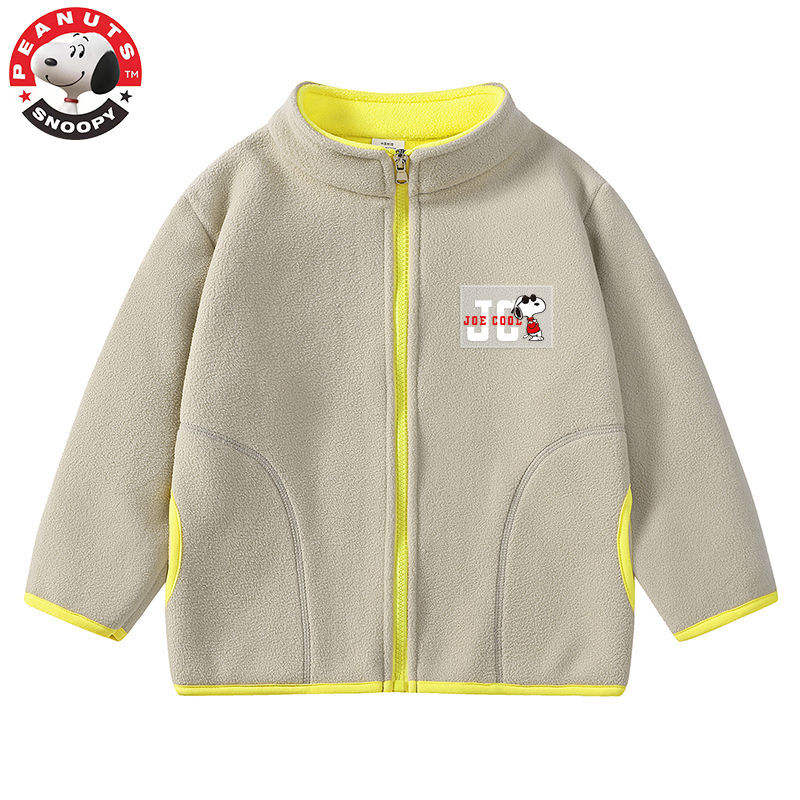 SNOOPY 史努比 兒童搖粒絨外套