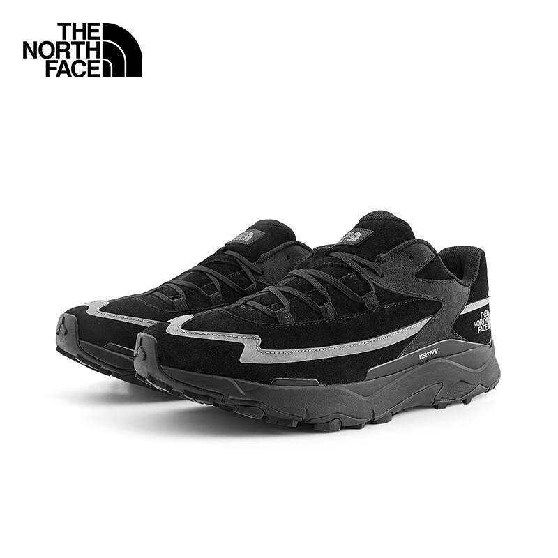 THE NORTH FACE 北面 徒步鞋男戶外抓地越野登山鞋83O2 黑色/V7N 42