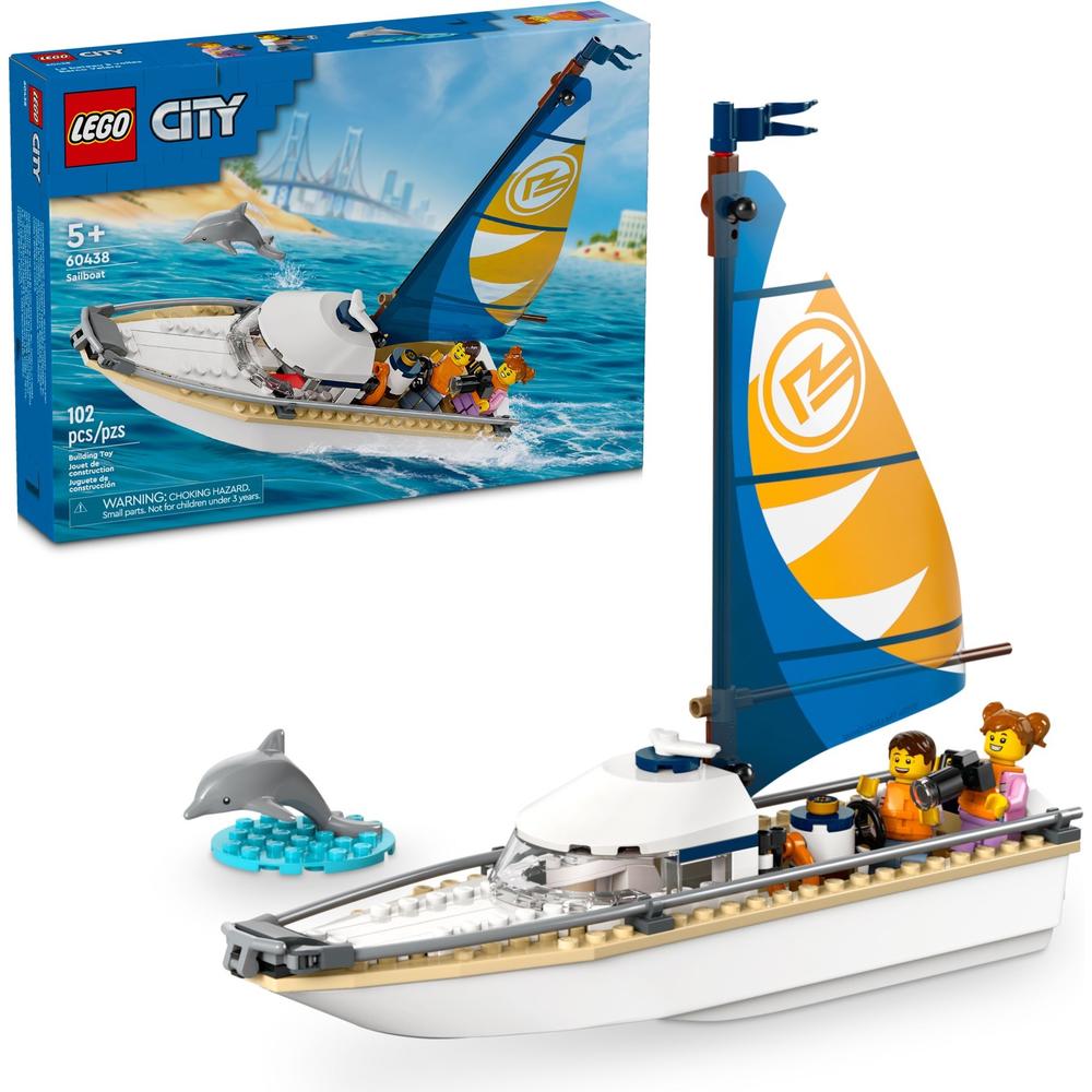 限移動端、京東百億補貼：LEGO 樂高 City城市系列 60438 帆船之旅