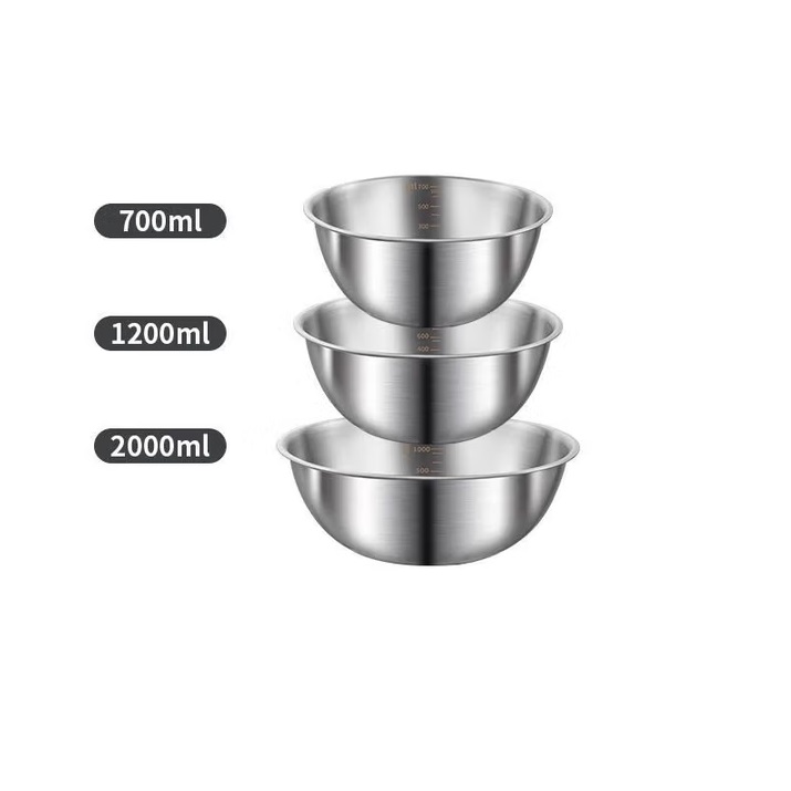 SKDK 316不銹鋼料理盆 3個(gè)裝
