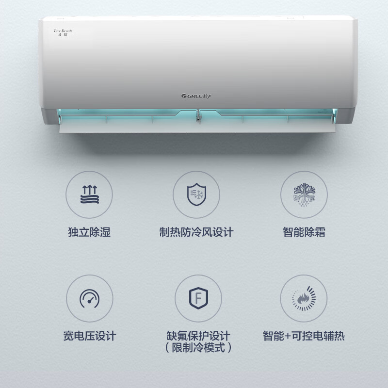 格力 GREE 1.5匹天儀 新1級能效 變頻 空調(diào)掛機 KFR-35GW/(35504)FNhAa-B1