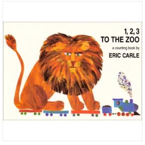 微瑕品 介意慎拍 卡爾爺爺 1、2、3去動(dòng)物園 1 2 3 To the Zoo 進(jìn)口原版 數(shù)學(xué)啟蒙