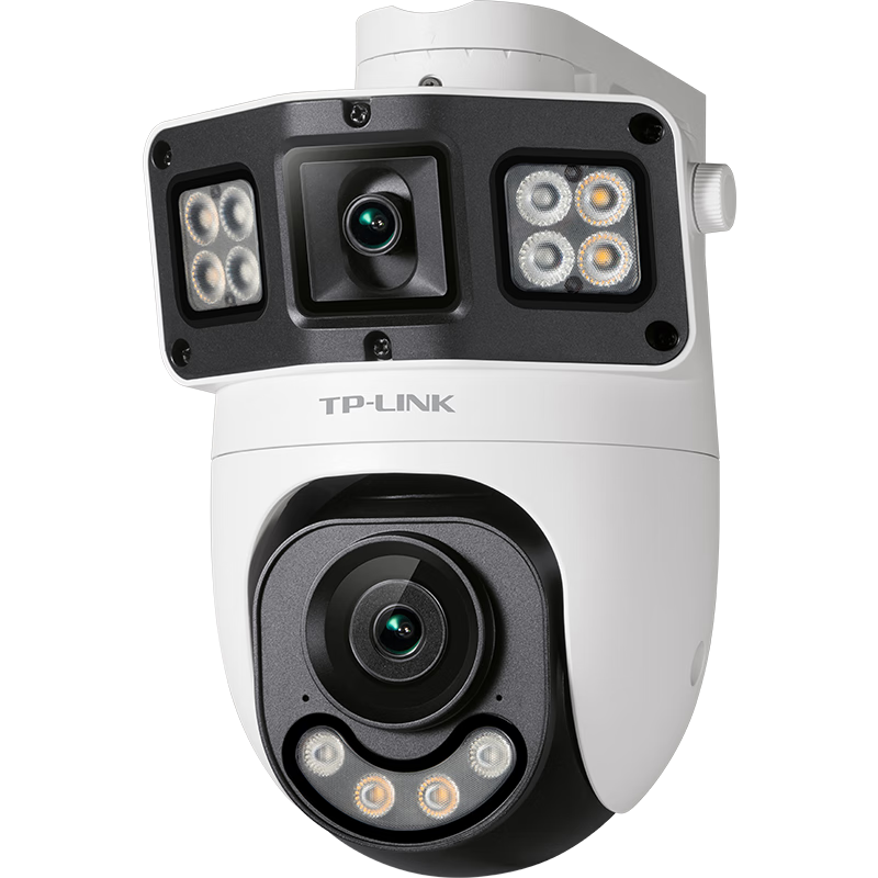 普聯(lián)（TP-LINK）雙攝400萬(wàn)雙畫(huà)全彩超清攝像頭家用監(jiān)控器360度無(wú)死角帶夜視全景無(wú)線(xiàn)云臺(tái)追蹤室外戶(hù)外手機(jī)遠(yuǎn)程防水