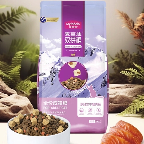 Myfoodie 麥富迪 三文魚雙拼成貓貓糧 10kg