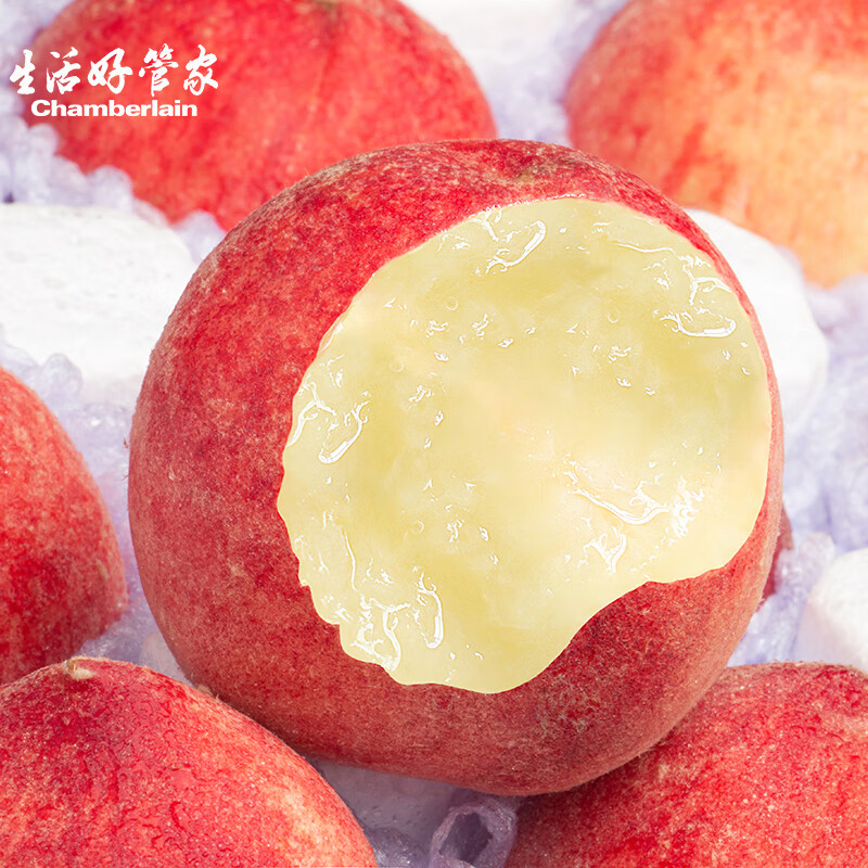 生活＆好管家山西水蜜桃 凈重4.5斤中果(單果65MM)
