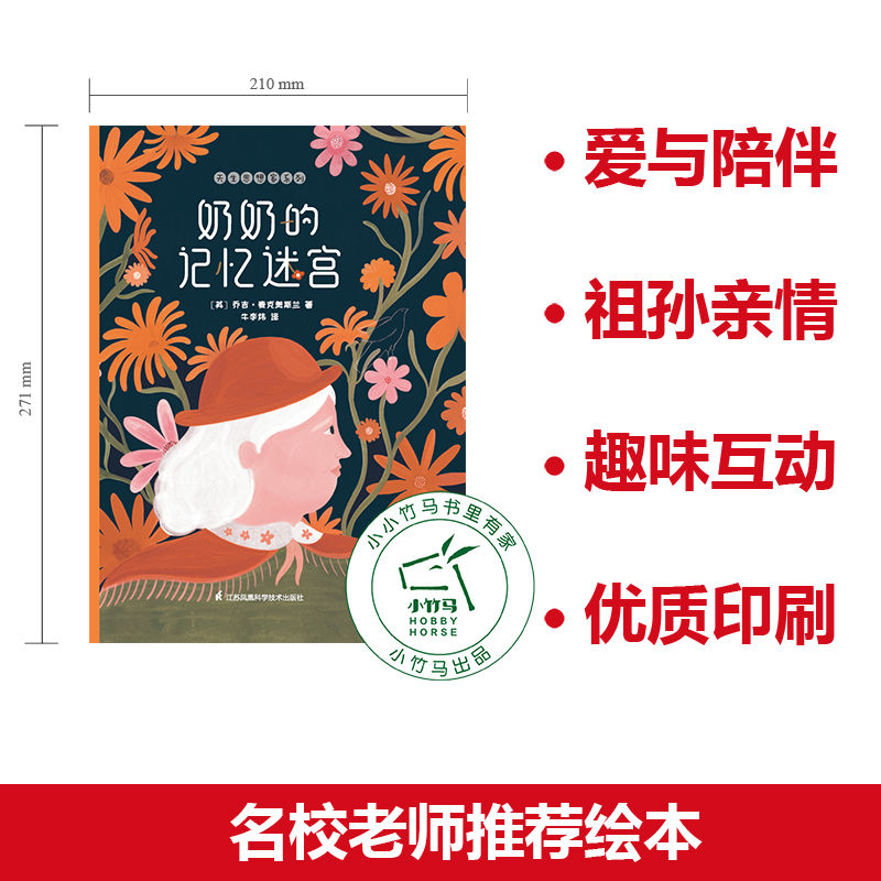 百億補貼：奶奶的記憶迷宮 天生思想家系列 喬吉 麥克奧斯蘭 3-6歲兒童繪本