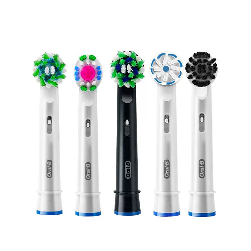 Oral-B 歐樂(lè)B 德國(guó)博朗OralB/歐樂(lè)B電動(dòng)牙刷頭歐樂(lè)比成人通用替換刷圓頭原裝D12